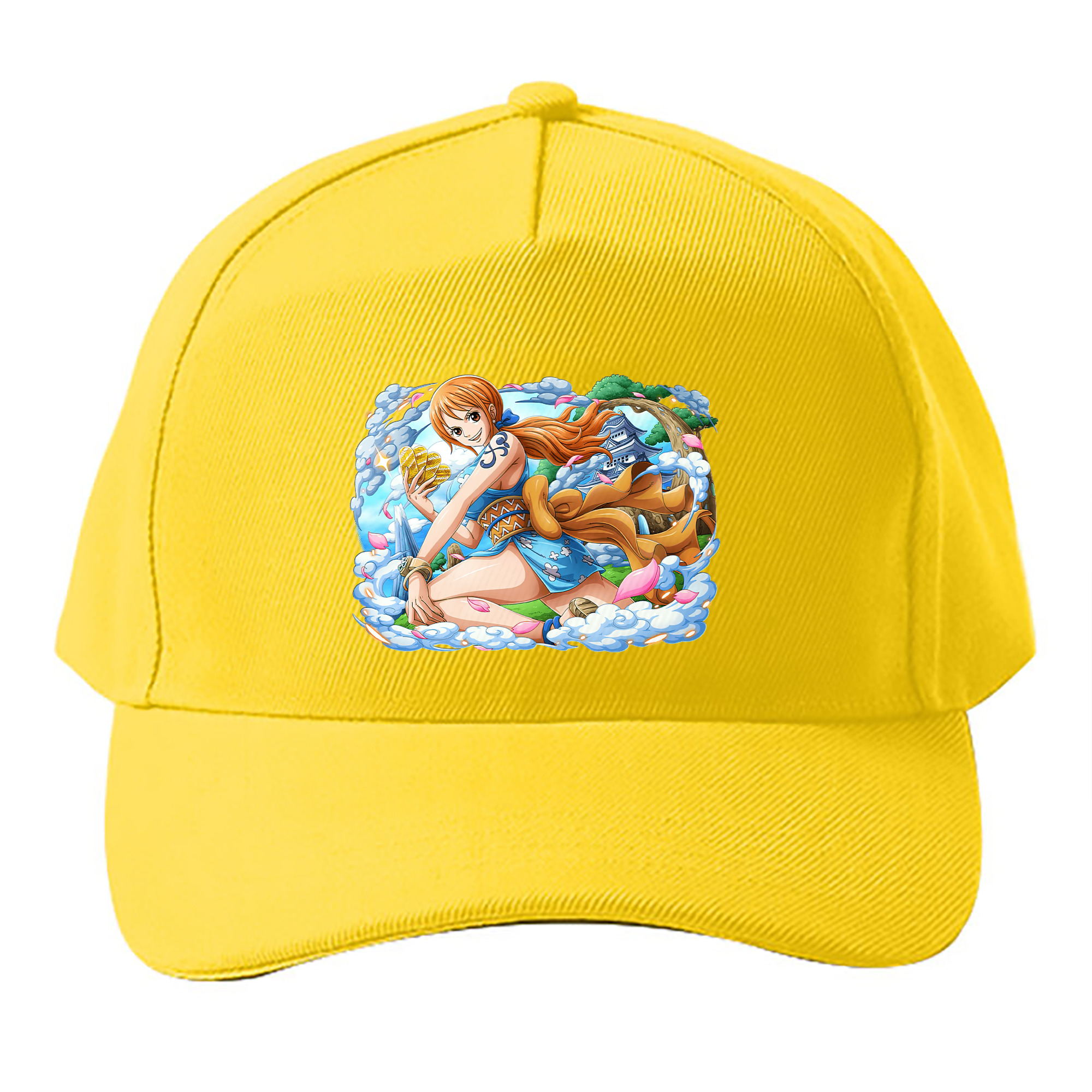 （画像用） ワンピース ナミ ONE PIECE Nami ベースボールキャップ 綿100％ 男女兼用 帽子 スポーツ